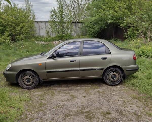 Зеленый Дэу Ланос, объемом двигателя 1.6 л и пробегом 109 тыс. км за 3400 $, фото 9 на Automoto.ua