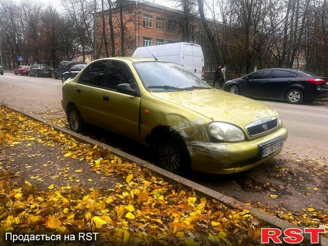 Зеленый Дэу Ланос, объемом двигателя 1.5 л и пробегом 230 тыс. км за 2300 $, фото 1 на Automoto.ua