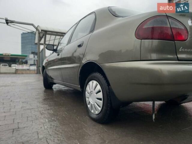 Дэу Ланос 2007 в Тернополе на Automoto.ua Зеленый Дэу Ланос, объемом двигателя 1.5 л и пробегом 176 тыс. км за 2199 $, фото 5 на Automoto.ua
