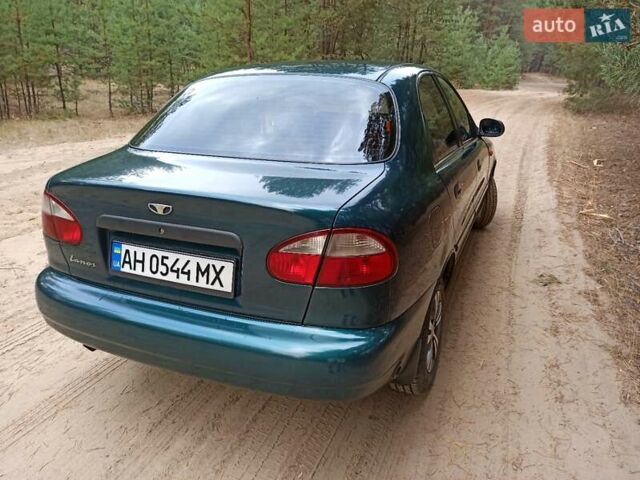Зелений Деу Ланос, об'ємом двигуна 1.5 л та пробігом 196 тис. км за 3900 $, фото 3 на Automoto.ua