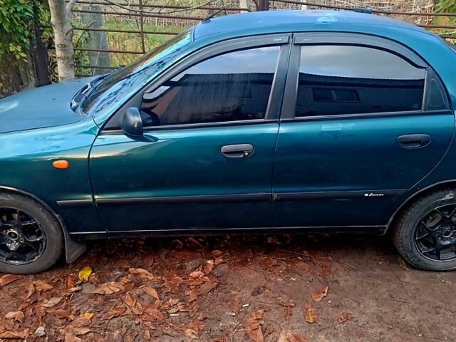 Дэу Ланос 2007 в Славянске на Automoto.ua Зеленый Дэу Ланос, объемом двигателя 1.5 л и пробегом 230 тыс. км за 1400 $, фото 2 на Automoto.ua