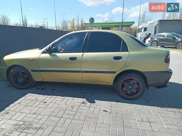 Зеленый Дэу Ланос, объемом двигателя 1.5 л и пробегом 310 тыс. км за 2500 $, фото 6 на Automoto.ua