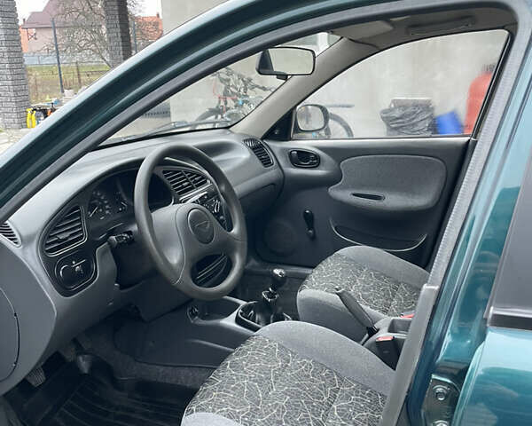 Зеленый Дэу Ланос, объемом двигателя 1.5 л и пробегом 133 тыс. км за 2200 $, фото 9 на Automoto.ua