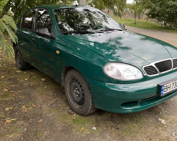 Зеленый Дэу Ланос, объемом двигателя 1.5 л и пробегом 220 тыс. км за 2300 $, фото 3 на Automoto.ua