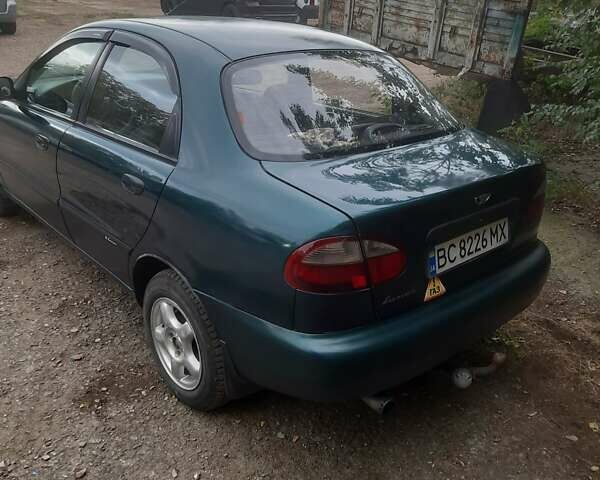 Зелений Деу Ланос, об'ємом двигуна 1.5 л та пробігом 110 тис. км за 2000 $, фото 2 на Automoto.ua