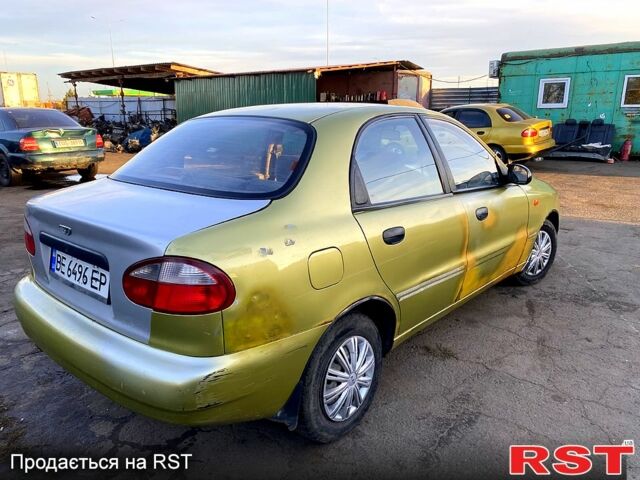 Дэу Ланос 2007 в Николаеве на Automoto.ua Зеленый Дэу Ланос, объемом двигателя 1.5 л и пробегом 0 тыс. км за 1199 $, фото 4 на Automoto.ua