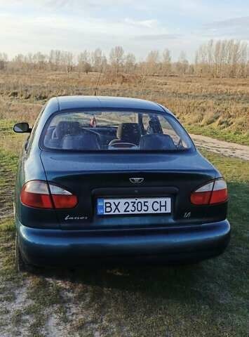 Зеленый Дэу Ланос, объемом двигателя 1.39 л и пробегом 215 тыс. км за 1800 $, фото 5 на Automoto.ua