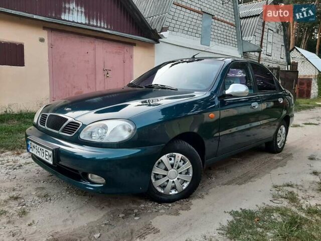 Зелений Деу Ланос, об'ємом двигуна 1.5 л та пробігом 186 тис. км за 2550 $, фото 5 на Automoto.ua