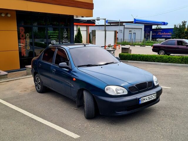 Зеленый Дэу Ланос, объемом двигателя 1.6 л и пробегом 225 тыс. км за 2800 $, фото 1 на Automoto.ua