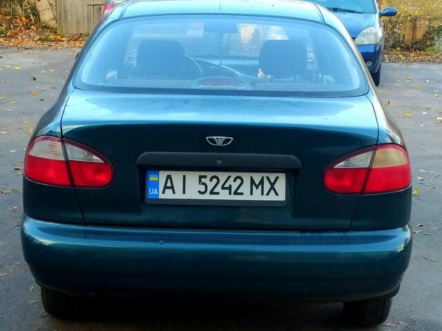 Зеленый Дэу Ланос, объемом двигателя 1.5 л и пробегом 136 тыс. км за 2200 $, фото 1 на Automoto.ua