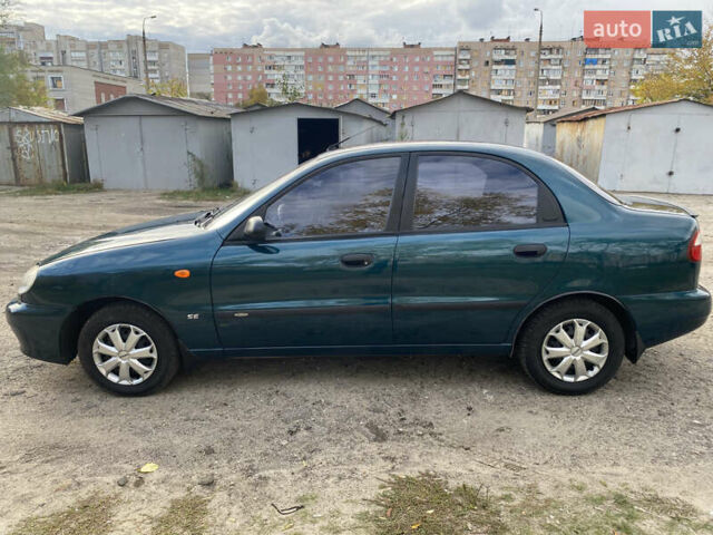 Деу Ланос 2007 у Запоріжжя на Automoto.ua Зелений Деу Ланос, об'ємом двигуна 1.5 л та пробігом 256 тис. км за 3000 $, фото 3 на Automoto.ua