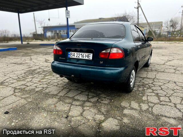 Зеленый Дэу Ланос, объемом двигателя 1.4 л и пробегом 214 тыс. км за 1999 $, фото 5 на Automoto.ua