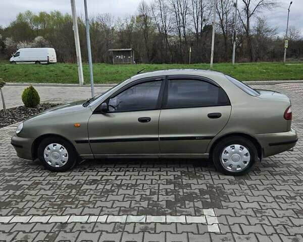 Зеленый Дэу Ланос, объемом двигателя 1.5 л и пробегом 165 тыс. км за 2500 $, фото 2 на Automoto.ua