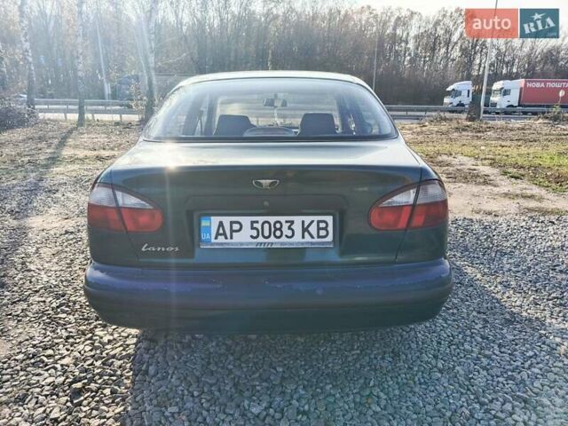 Зеленый Дэу Ланос, объемом двигателя 1.5 л и пробегом 182 тыс. км за 1999 $, фото 8 на Automoto.ua