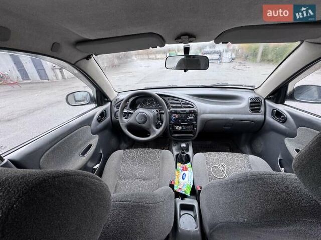 Зеленый Дэу Ланос, объемом двигателя 1.5 л и пробегом 164 тыс. км за 2200 $, фото 8 на Automoto.ua