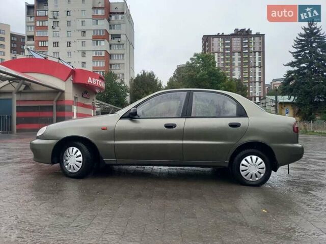 Дэу Ланос 2007 в Тернополе на Automoto.ua Зеленый Дэу Ланос, объемом двигателя 1.5 л и пробегом 176 тыс. км за 2199 $, фото 3 на Automoto.ua