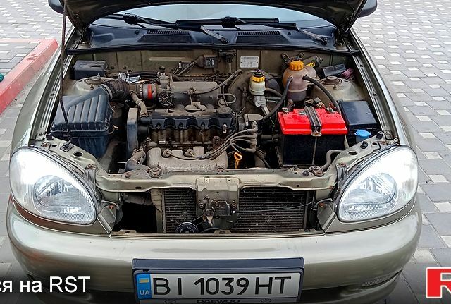 Зеленый Дэу Ланос, объемом двигателя 1.5 л и пробегом 238 тыс. км за 2700 $, фото 9 на Automoto.ua