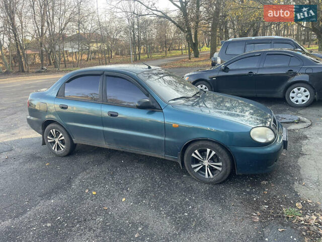 Зелений Деу Ланос, об'ємом двигуна 1.4 л та пробігом 286 тис. км за 1912 $, фото 2 на Automoto.ua