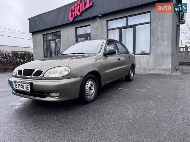 Зеленый Дэу Ланос, объемом двигателя 1.5 л и пробегом 164 тыс. км за 2200 $, фото 1 на Automoto.ua