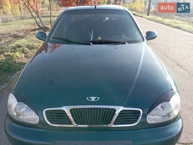 Деу Ланос 2007 у Верхнеднепровске на Automoto.ua Зелений Деу Ланос, об'ємом двигуна 1.4 л та пробігом 155 тис. км за 2999 $, фото 5 на Automoto.ua