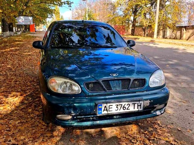 Дэу Ланос 2007 в Кропивницком (Кировограде) на Automoto.ua Зеленый Дэу Ланос, объемом двигателя 1.6 л и пробегом 220 тыс. км за 1200 $, фото 2 на Automoto.ua