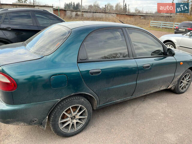Зелений Деу Ланос, об'ємом двигуна 1.5 л та пробігом 280 тис. км за 1500 $, фото 6 на Automoto.ua