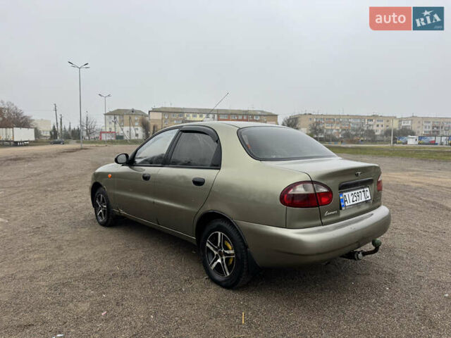 Зелений Деу Ланос, об'ємом двигуна 1.39 л та пробігом 196 тис. км за 1100 $, фото 2 на Automoto.ua