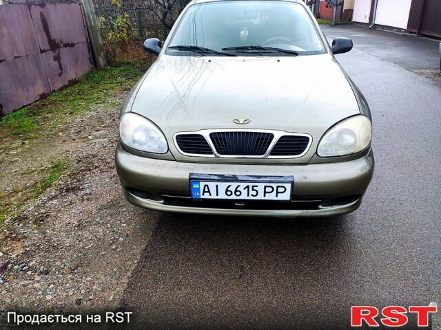 Зелений Деу Ланос, об'ємом двигуна 1.5 л та пробігом 187 тис. км за 1400 $, фото 1 на Automoto.ua