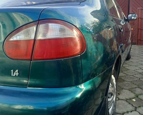 Зеленый Дэу Ланос, объемом двигателя 1.4 л и пробегом 123 тыс. км за 2200 $, фото 1 на Automoto.ua