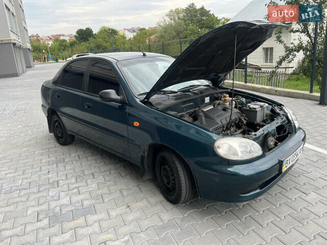 Зеленый Дэу Ланос, объемом двигателя 1.3 л и пробегом 153 тыс. км за 1500 $, фото 7 на Automoto.ua