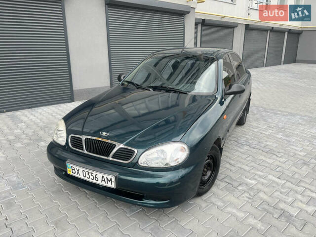 Зеленый Дэу Ланос, объемом двигателя 1.3 л и пробегом 153 тыс. км за 1500 $, фото 1 на Automoto.ua