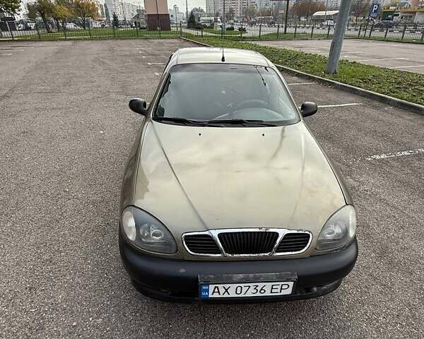 Дэу Ланос 2007 в Харькове на Automoto.ua Зеленый Дэу Ланос, объемом двигателя 1.6 л и пробегом 150 тыс. км за 2600 $, фото 3 на Automoto.ua