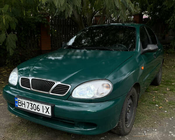 Зеленый Дэу Ланос, объемом двигателя 1.5 л и пробегом 220 тыс. км за 2300 $, фото 1 на Automoto.ua