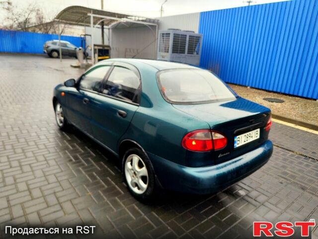 Зеленый Дэу Ланос, объемом двигателя 1.5 л и пробегом 283 тыс. км за 2200 $, фото 3 на Automoto.ua