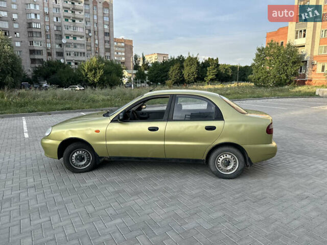 Зеленый Дэу Ланос, объемом двигателя 1.4 л и пробегом 145 тыс. км за 2400 $, фото 4 на Automoto.ua