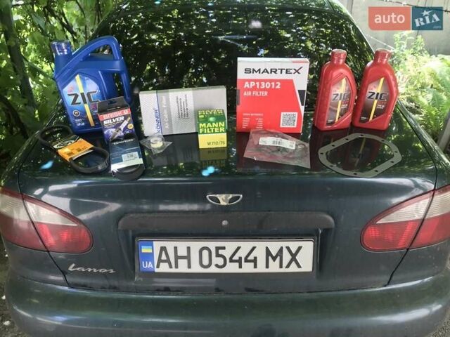 Зелений Деу Ланос, об'ємом двигуна 1.5 л та пробігом 196 тис. км за 3900 $, фото 18 на Automoto.ua