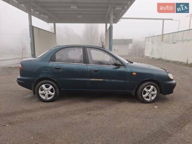Зеленый Дэу Ланос, объемом двигателя 1.5 л и пробегом 119 тыс. км за 2200 $, фото 3 на Automoto.ua