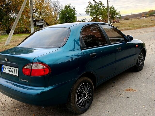 Дэу Ланос 2007 в Кобеляках на Automoto.ua Зеленый Дэу Ланос, объемом двигателя 1.4 л и пробегом 198 тыс. км за 2250 $, фото 4 на Automoto.ua