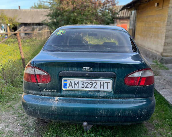 Зелений Деу Ланос, об'ємом двигуна 1.5 л та пробігом 280 тис. км за 1500 $, фото 2 на Automoto.ua