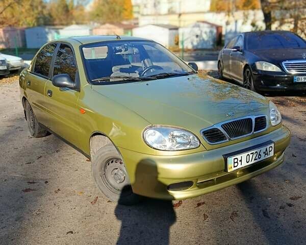 Зеленый Дэу Ланос, объемом двигателя 1.5 л и пробегом 111 тыс. км за 3399 $, фото 8 на Automoto.ua