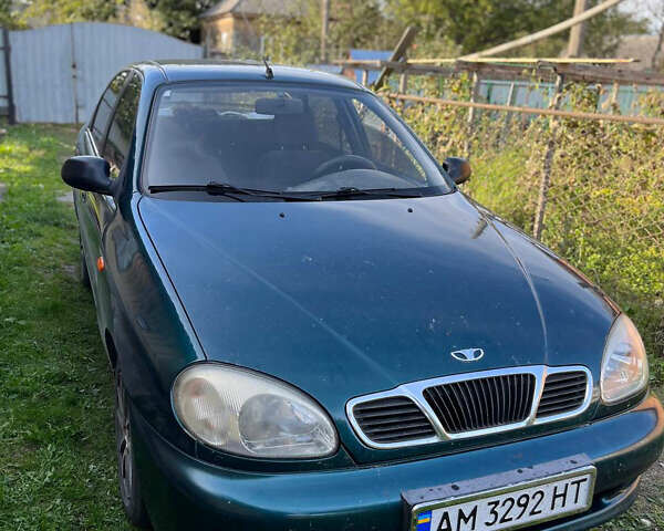 Зелений Деу Ланос, об'ємом двигуна 1.5 л та пробігом 280 тис. км за 1500 $, фото 1 на Automoto.ua