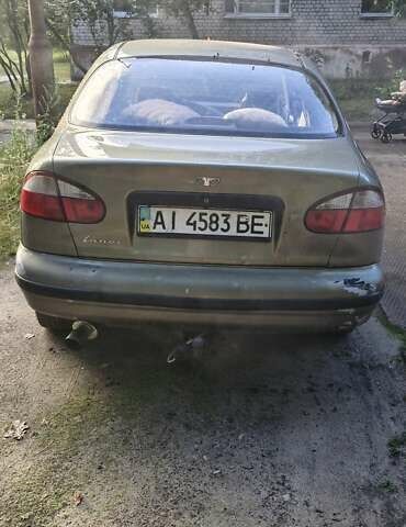 Зеленый Дэу Ланос, объемом двигателя 1.39 л и пробегом 233 тыс. км за 1650 $, фото 3 на Automoto.ua