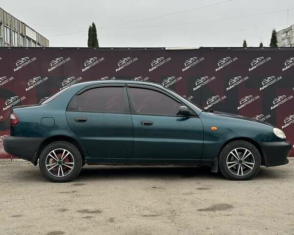 Зеленый Дэу Ланос, объемом двигателя 1.6 л и пробегом 225 тыс. км за 3000 $, фото 3 на Automoto.ua
