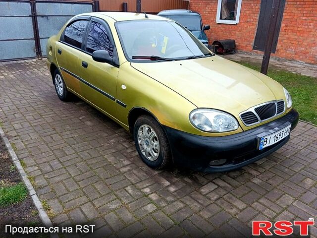 Зеленый Дэу Ланос, объемом двигателя 1.3 л и пробегом 180 тыс. км за 1300 $, фото 4 на Automoto.ua