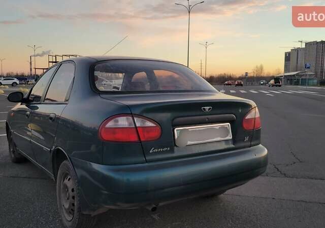 Зеленый Дэу Ланос, объемом двигателя 1.39 л и пробегом 198 тыс. км за 1999 $, фото 4 на Automoto.ua