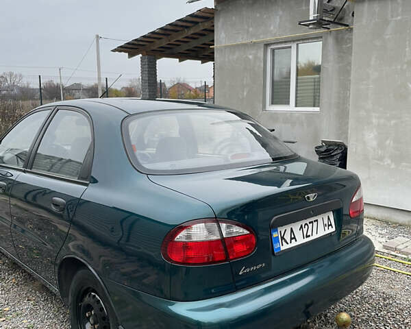 Зеленый Дэу Ланос, объемом двигателя 1.5 л и пробегом 133 тыс. км за 2200 $, фото 2 на Automoto.ua