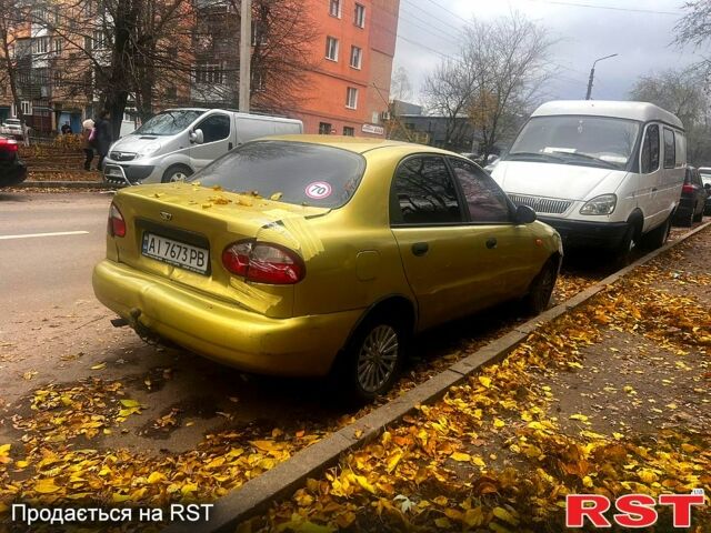 Зеленый Дэу Ланос, объемом двигателя 1.5 л и пробегом 230 тыс. км за 2300 $, фото 4 на Automoto.ua