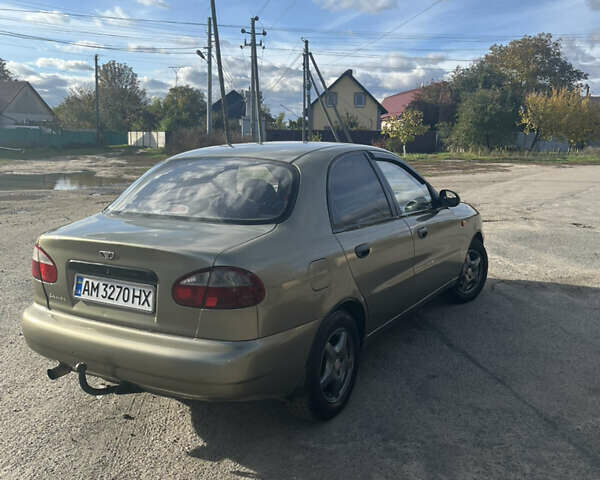 Зеленый Дэу Ланос, объемом двигателя 1.5 л и пробегом 265 тыс. км за 2400 $, фото 5 на Automoto.ua