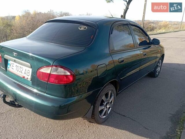 Деу Ланос 2007 у Верхнеднепровске на Automoto.ua Зелений Деу Ланос, об'ємом двигуна 1.4 л та пробігом 155 тис. км за 2999 $, фото 1 на Automoto.ua