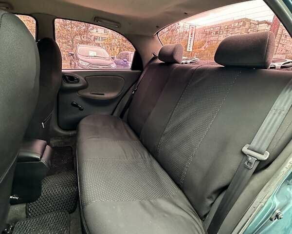 Зеленый Дэу Ланос, объемом двигателя 1.6 л и пробегом 225 тыс. км за 3000 $, фото 13 на Automoto.ua